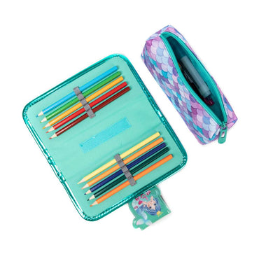 (NET) Mermaid Green Pencil Case