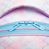 (NET) School Bag with Lunch Bag and Pencil Case Mermaid Set Of 3  Pcs