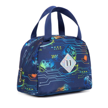 (NET) Cute Bluey Rolling Backpack With Lunch Bag Backpack With Wheels