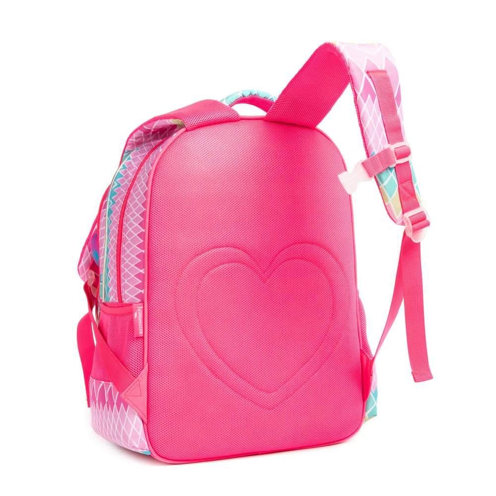 (NET) Pop Unicorn Printed School Backpack With Insulated Lunch Box And Pencil Case Set Of 3 Pcs