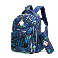 (NET) Meetbelify Elementary Backpack With Lunch Box & Pencil Bag  Set Of 3 Pcs