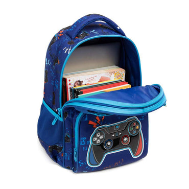 (NET) Game School Bag With Lunch Bag And Pencil Case Set Of 3 Pcs