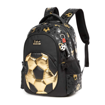 (NET) Football Backpacks For School Boys Kids Set Of 3 Pcs