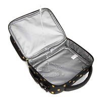 (NET) Heart Shaped Lunch Bag With Bottle Holder Crossbody Lunch Box With 3 Compartments