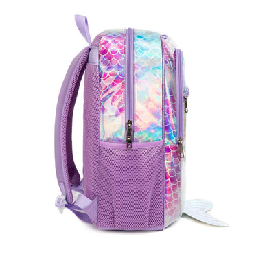 (NET) Mermaid Girls School Backpack Set 3 Pcs