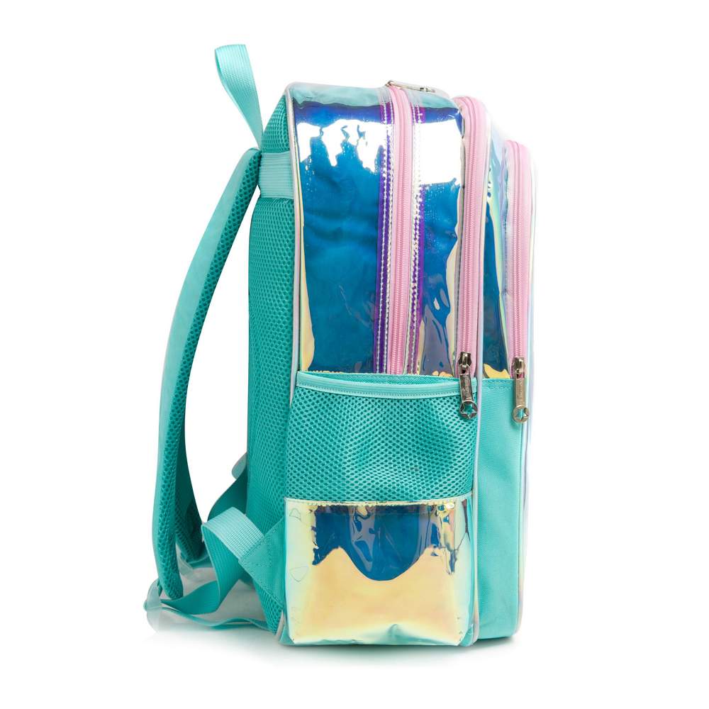 (NET)Mermaid Children's Trolley Backpack School Bag