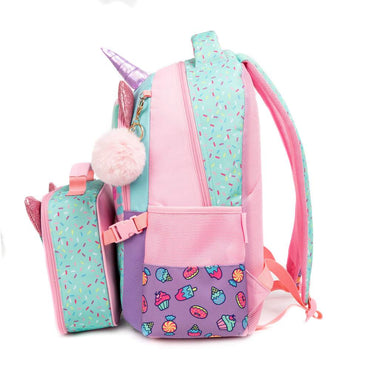 (NET) Kids School Backpack with Lunch Box