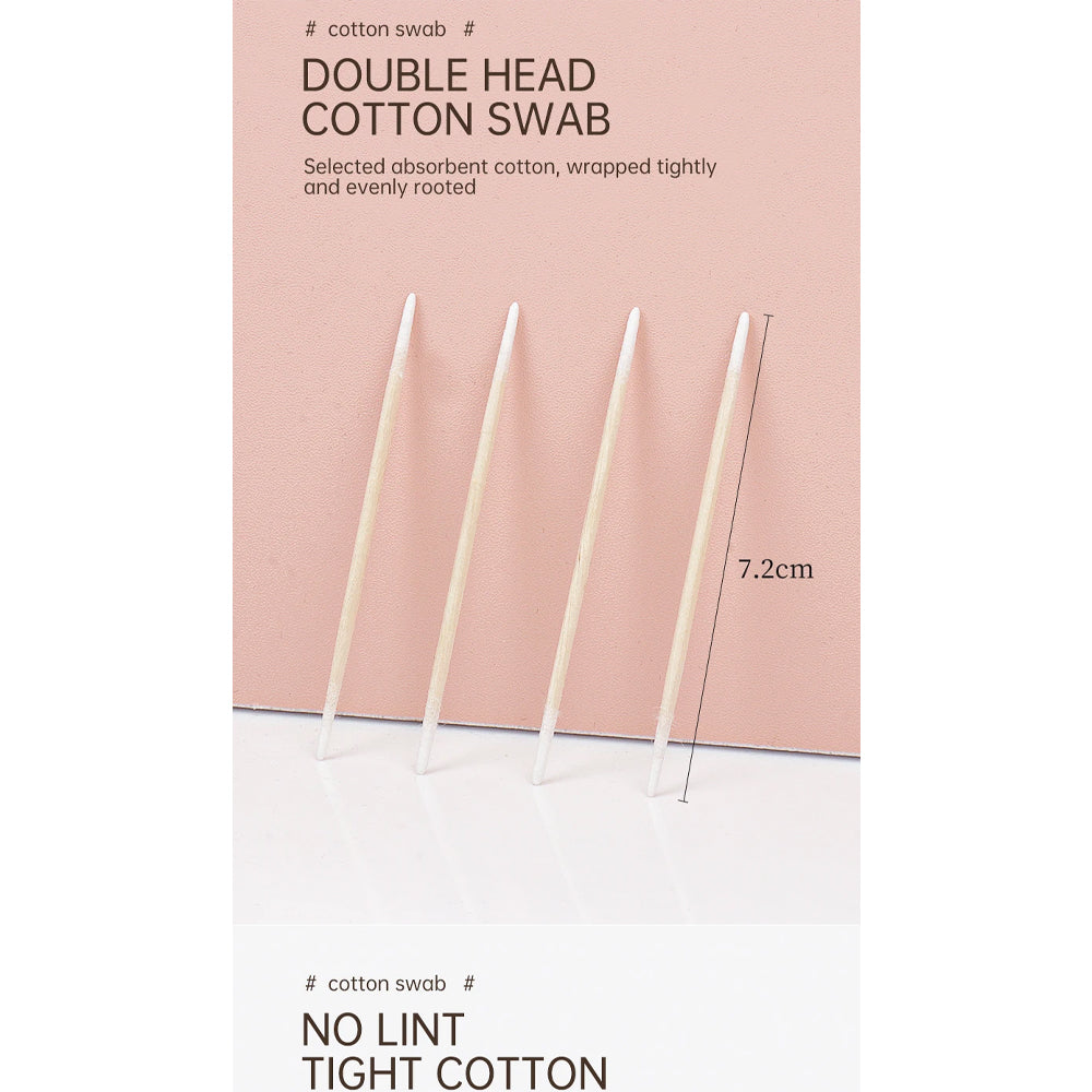 (NET)Disposable Ultra-small Cotton Swab 100 pcs