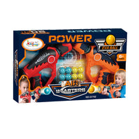 12-Ball Soft Ball Gun Toy - Long Range Outdoor Shooting Game for Boys