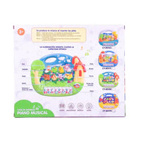 Baby Plastic Toy Piano - Intelligent Cartoon Musical Electronic Organ