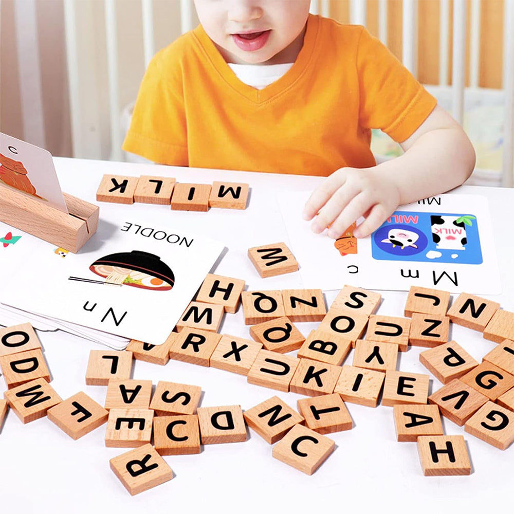 Wooden Word Blocks - A Fun Path to Early Learning