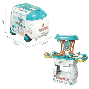 Kids Pretend Play 2 in 1 Medicine Box