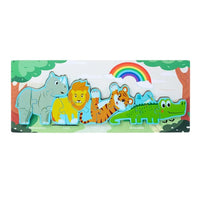 Wooden 3D Puzzle Education Learning Baby Toys - Montessori Materials