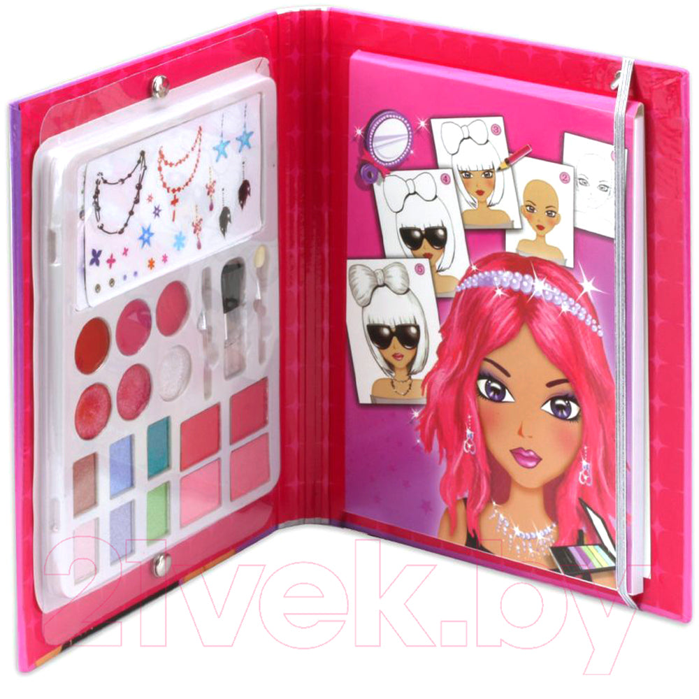 Creative Album With Cosmetics And Stickers