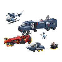 Deformation Police 3D Puzzle Block Toy Set - Creative Fun for Kids