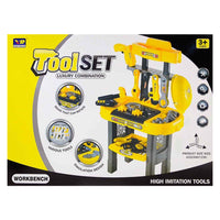 Kids' Super Workshop Play Set - Multifunctional Tool Toy Bench