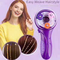Electric Hair Braider Kit - Fashion Salon Pretend Play Toy