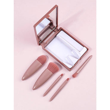 (NET) 5pcs Makeup Brush Set Middle Size