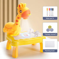 Kids Educational Projection Drawing Board - Learning Doodle Set