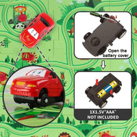 Car Adventure Space Mat Track Playset