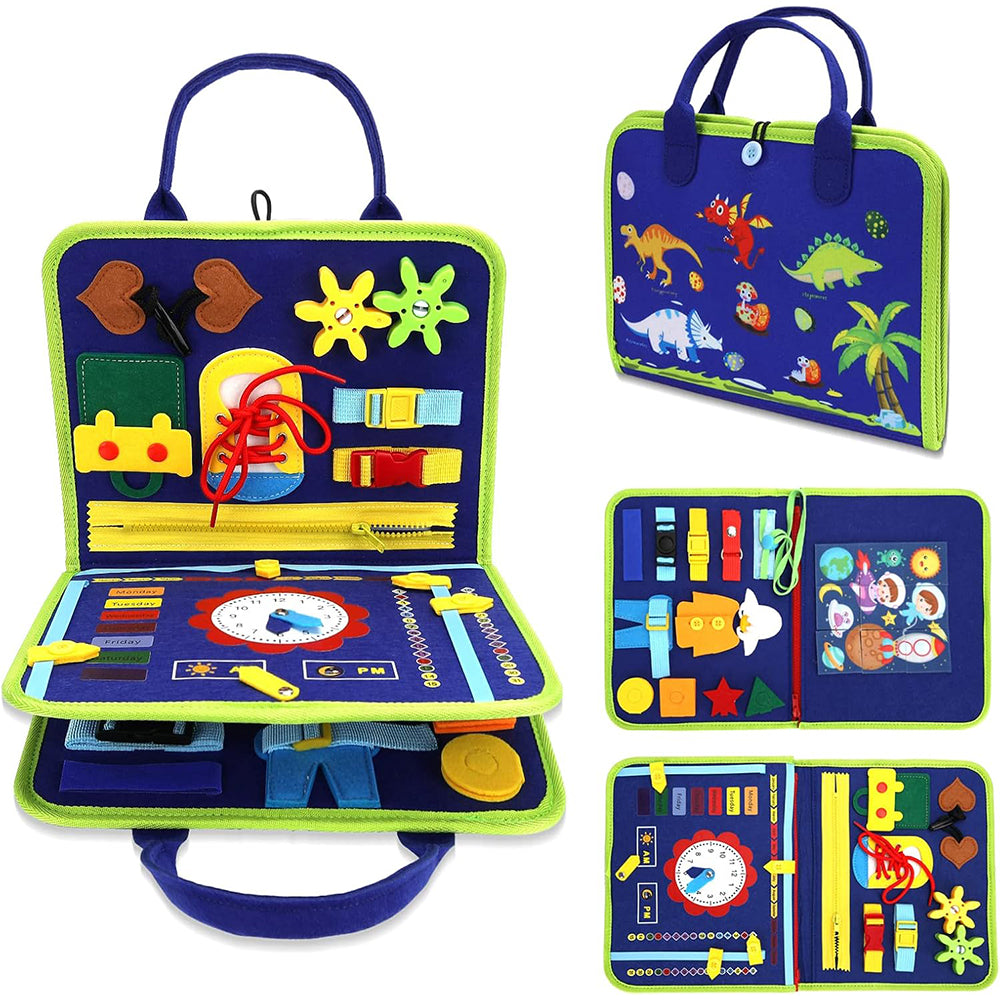(Net) Sensory Activity Book Fish Design Busy Board