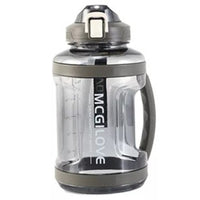 (Net) Plastic Water Cup With A Portable Handle Leak-proof And Sealable