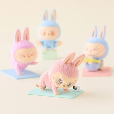 The Monsters Labubu Lazy Yoga Blind Box