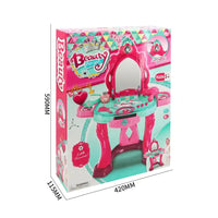 (Net) Princess Makeup Set Dressing Table Toy with Light and Sound