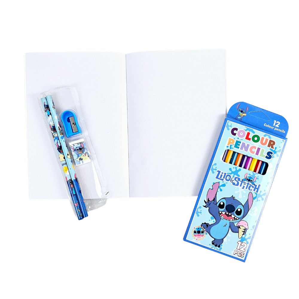 Stitch Stationery Set 5 Pcs /  9925 / 650505