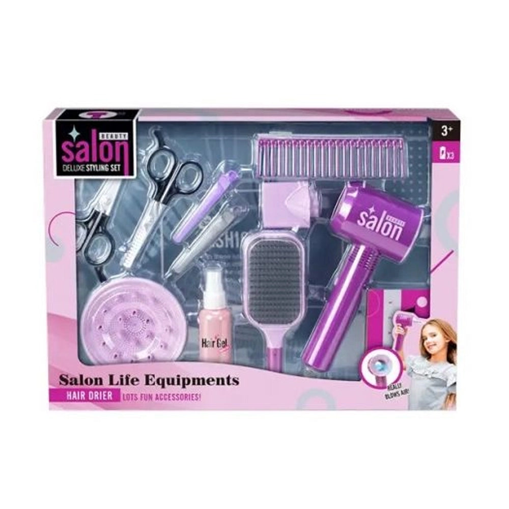 Battery-Operated Hair Dressing Set Toy