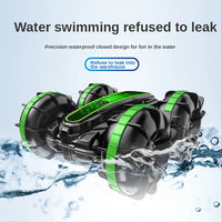 2.4GHz Double Side Racing RC Car - 360° Rotation & Water Road Mode