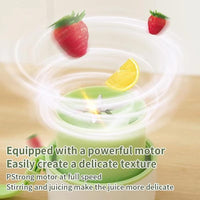 (Net)Portable Juicer Electric Blender Multifunction Maker Machine Fruit Extractors