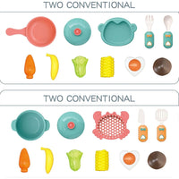 2 In 1 Pretend play kitchen Toy Set