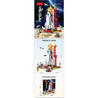 512-Piece Spacecraft Building Blocks Toy for Brain Power Development / 8862