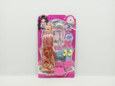 ( Net ) Lovely Girl Doll Set