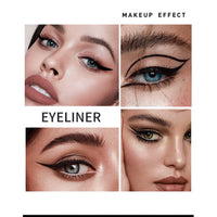 (NET)  Double-Ended Triangle Wing Seal Waterproof And Sweat-proof non-Smudge Eyeliner