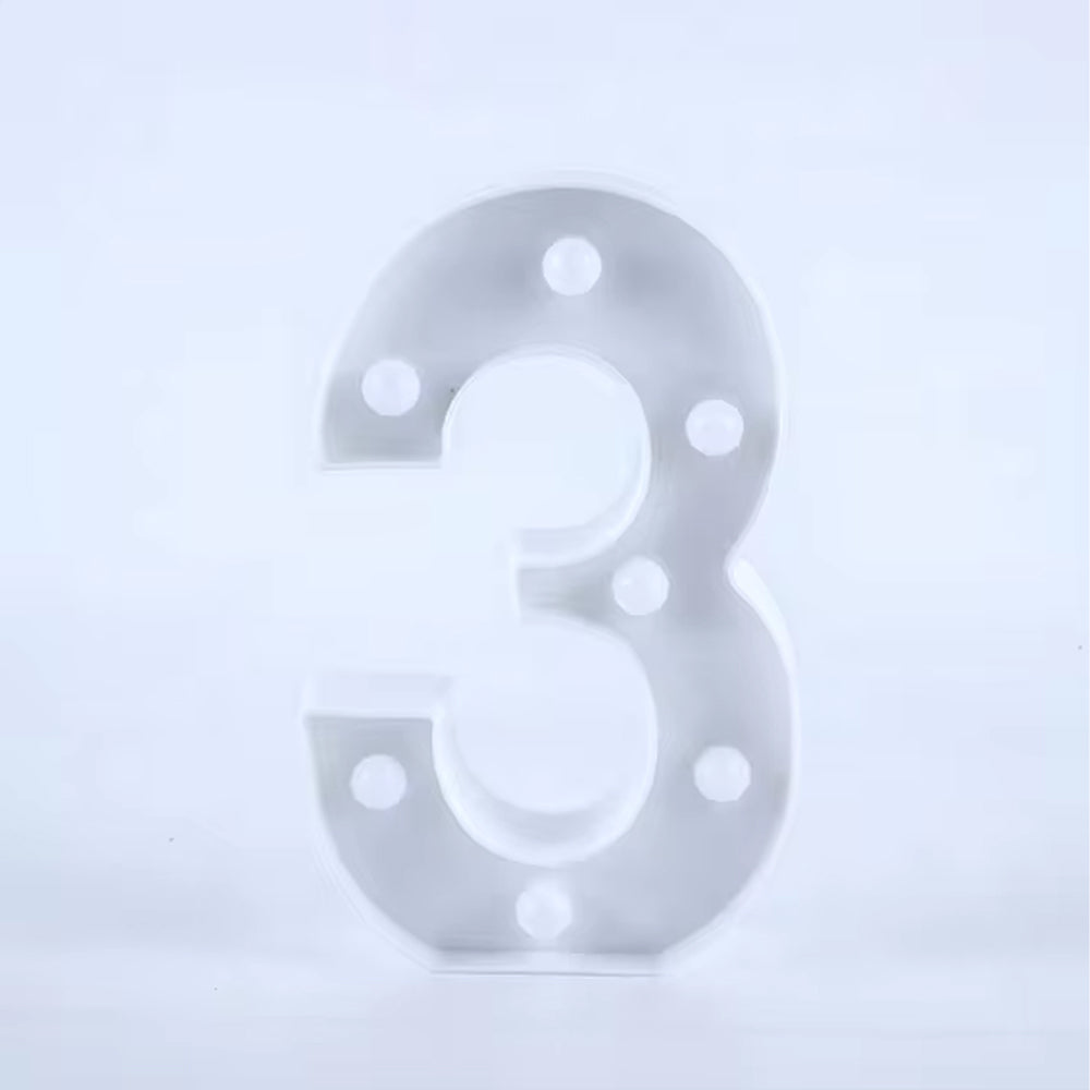 Decoration Numbers LED Light