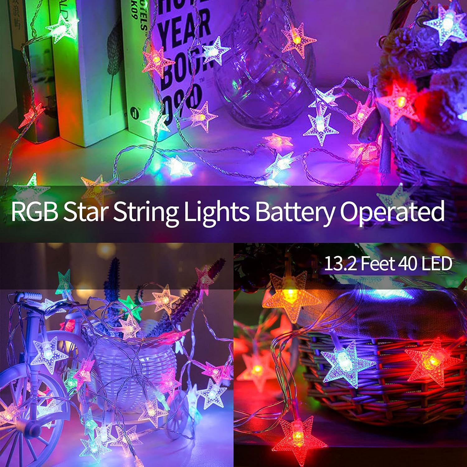 Star Rgb 66 String Light 10M With Remote