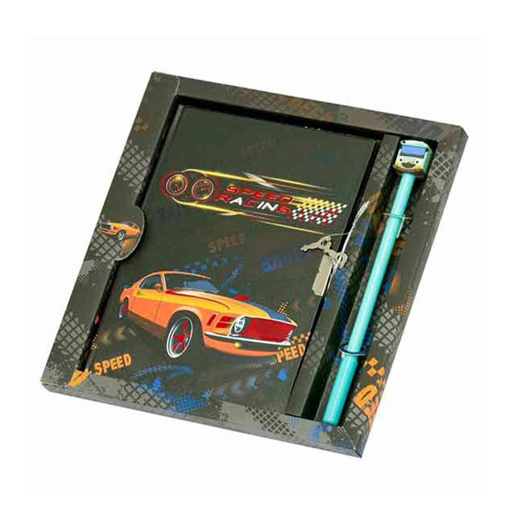 Cars Notebook With Pencil