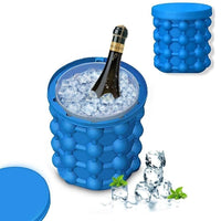 Wishbone Silicone Ice Bucket Mold for Home Cafe Parties Restaurants Buffets Chilling Whiskey and Crushed Ice Maker