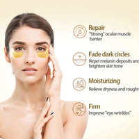 (NET) Crystal Collagen Gold Under Eye Gel Pad Face Mask