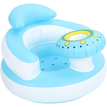 Baby Inflatable Chair PVC Infant Support Folding Toddler Bath Chair