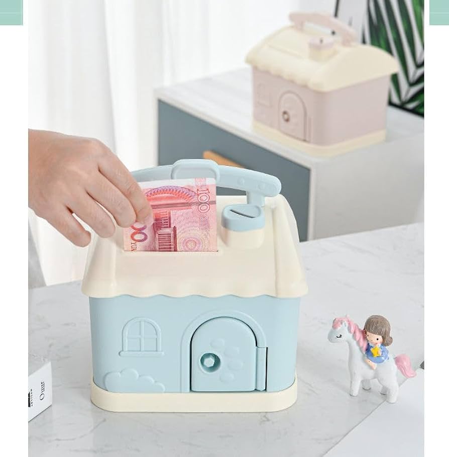 Cute House Piggy Bank