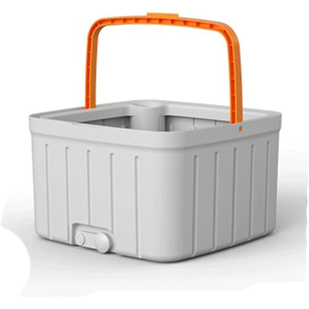 (Net) Household Mop Buckets, Rotary mop with Bucket, Hands-Free Attachment, twistable mop, decontamination Separation, Automatic / KC-386