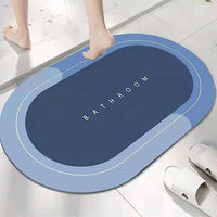 (NET) Floor Mat Quick Drying Bathroom Soak mats Floor Rugs & Water Absorbing Floor Mat  Anti-Slip
