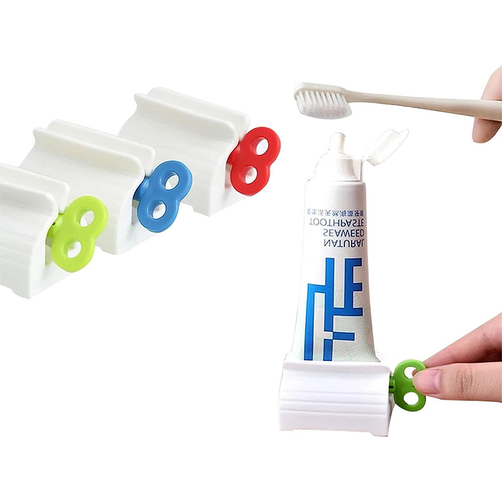 Manual Toothpaste Dispenser Rolling Tube Toothpaste Squeezer