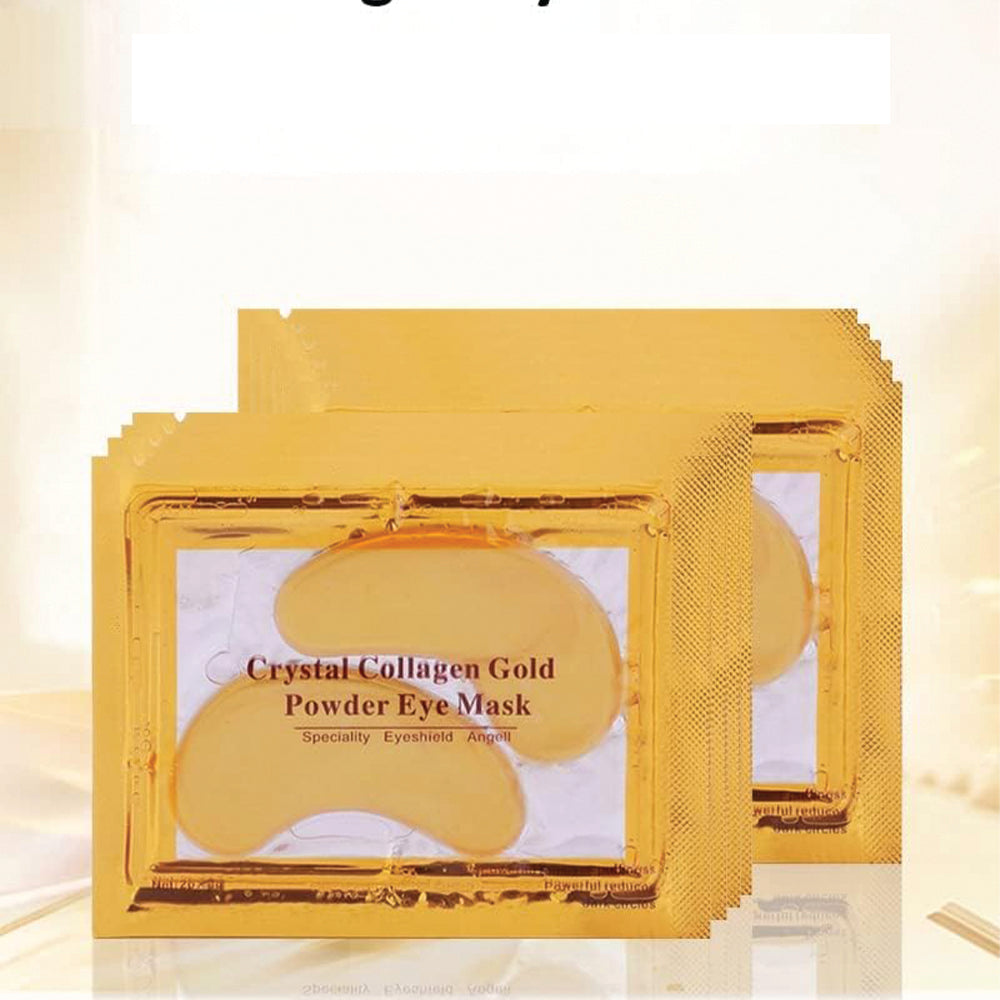 (NET) Crystal Collagen Gold Under Eye Gel Pad Face Mask