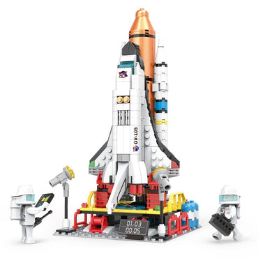 Lego Compatible Space Shuttle Rocket Launch Toy Building Block