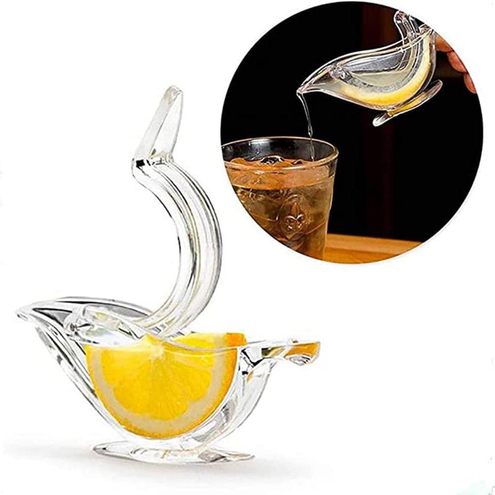 (NET) Mini Manual Elegant Bird-Shaped Portable Handheld Juicer  Mini Squeezer  Juicer Lemon Orange Pomegranate