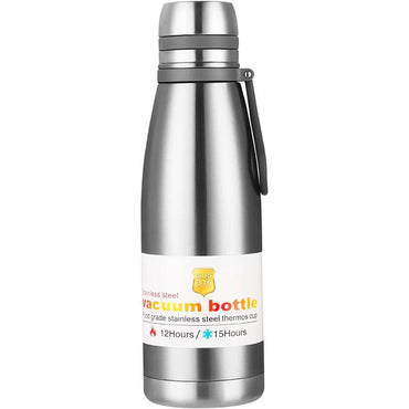 (Net) 850ml Vacuum Insulated Stainless Steel Thermos - Ideal for Hot or Cold Beverages / 678917